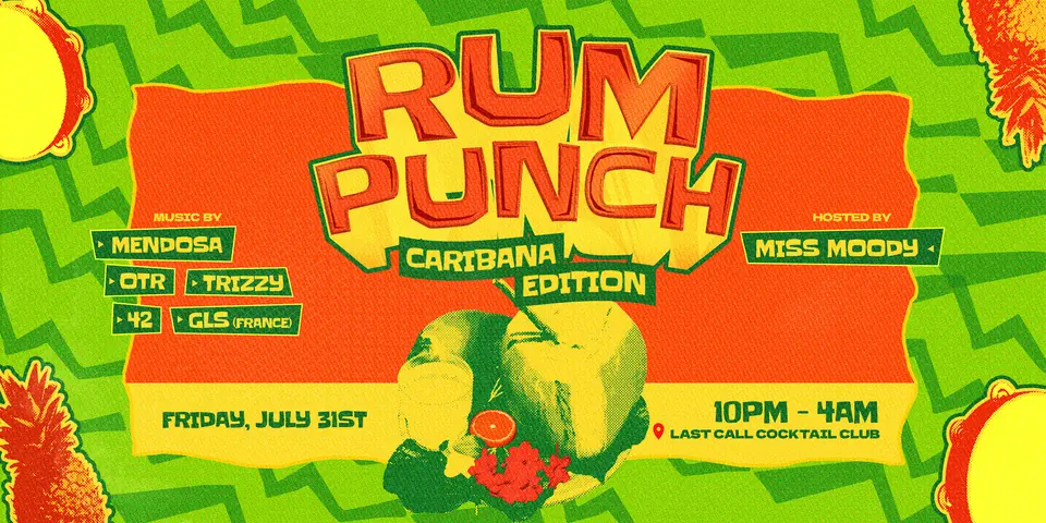 RUM Punch: Caribana Edition flyer or graphic.