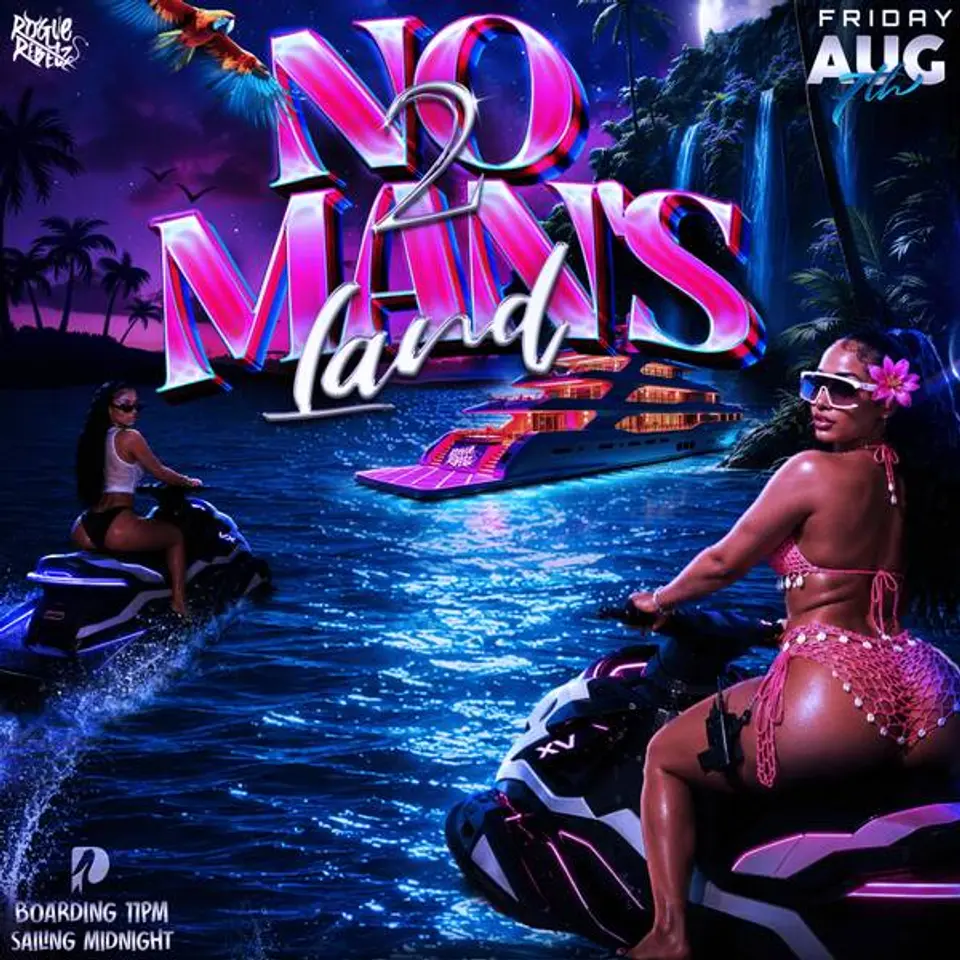 No Man's Land 2 flyer or graphic.