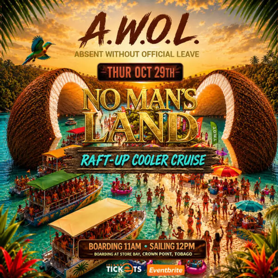 AWOL Tobago flyer or graphic.