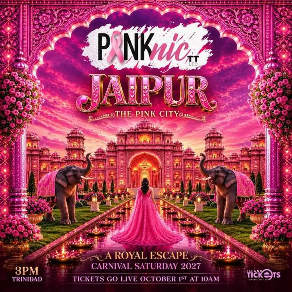 'JAIPUR' The Pink City flyer or graphic.