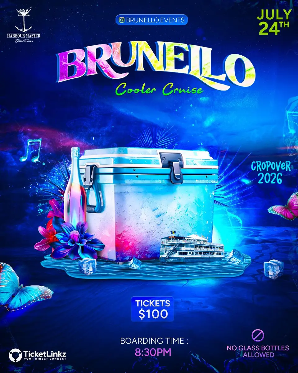 Brunello Cooler Cruise flyer or graphic.