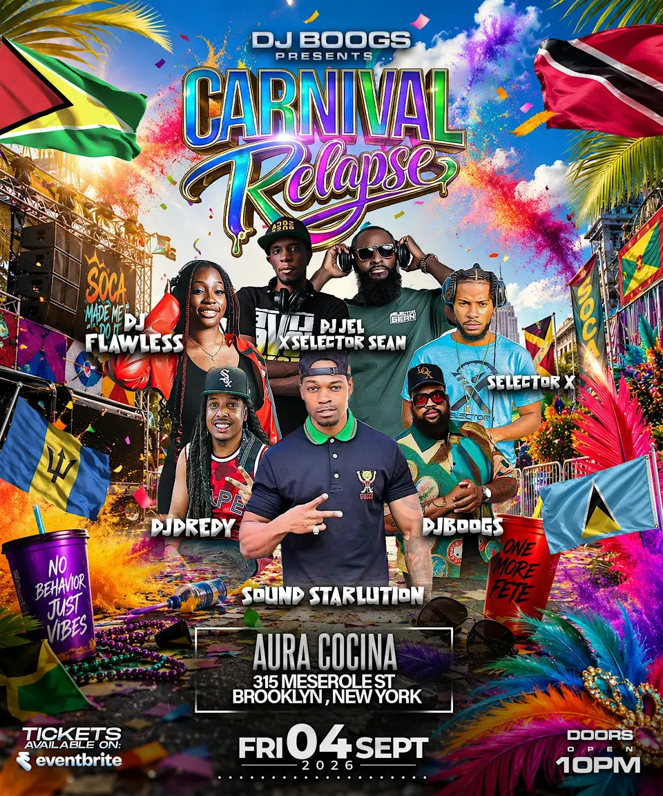 Carnival Relapse flyer or graphic.