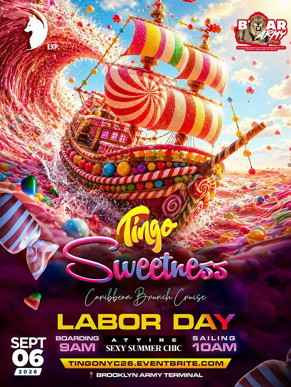 Tingo Sweetness flyer or graphic.