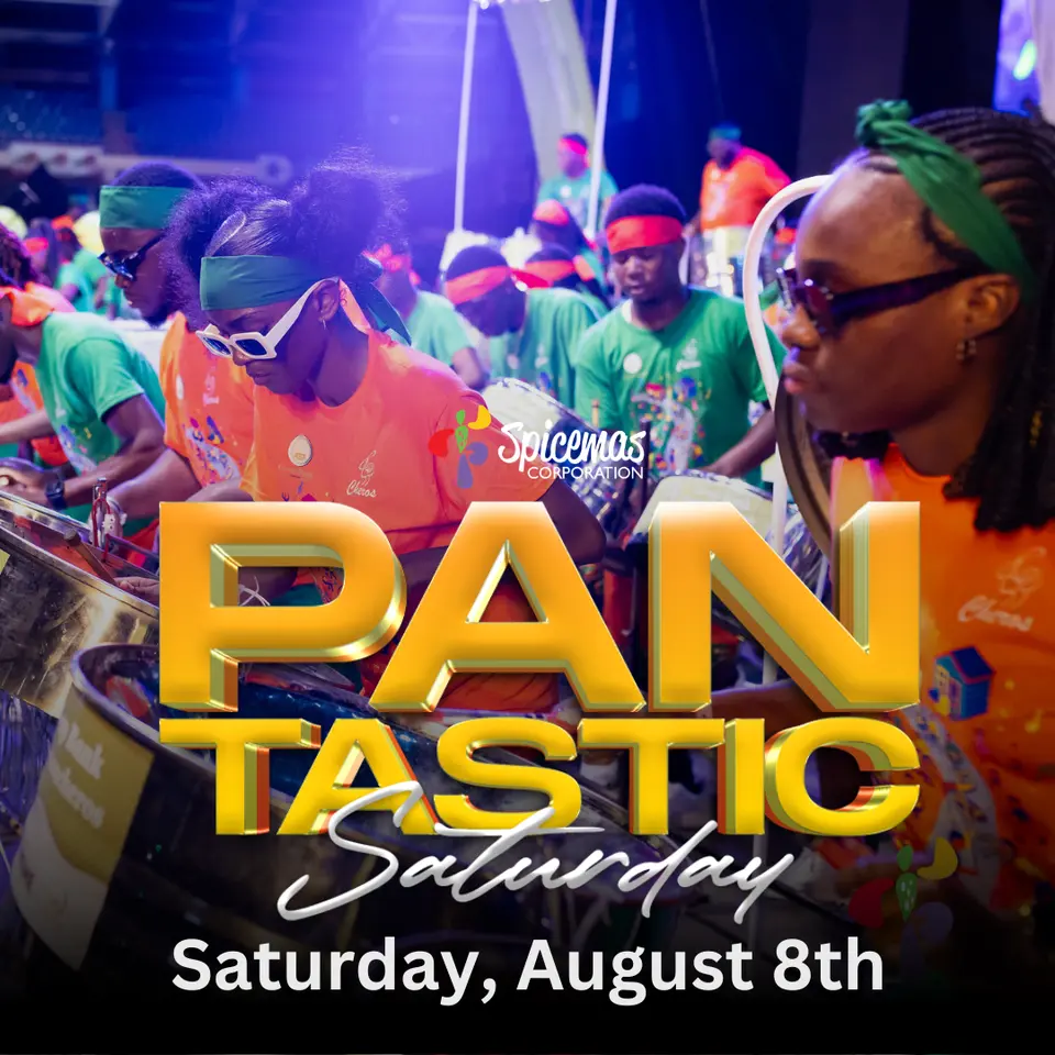Pantastic Saturday flyer or graphic.