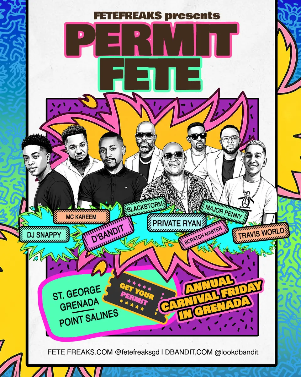 Permit Fete flyer or graphic.