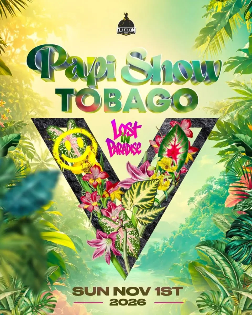 Papi Show - Lost in Paradise flyer or graphic.