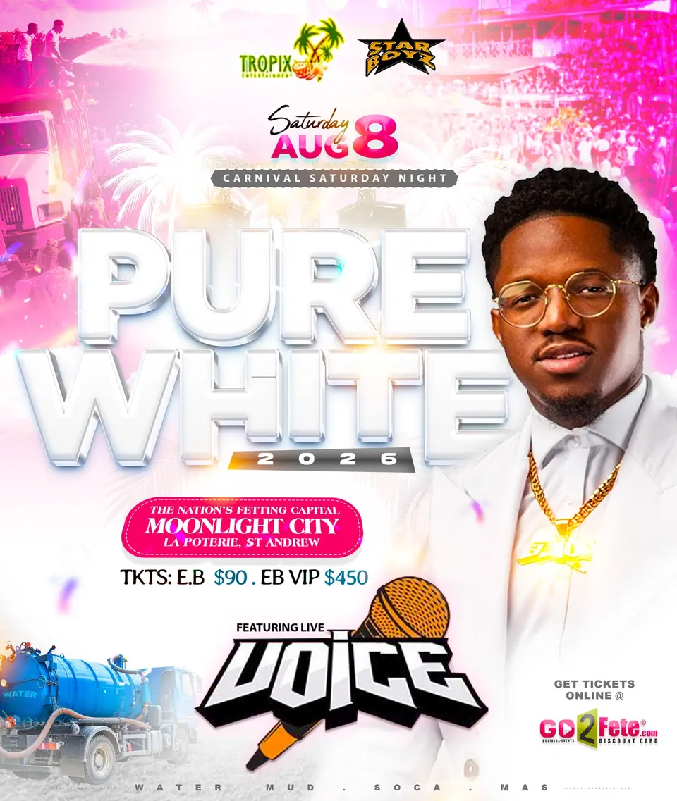 Pure White 2026 flyer or graphic.