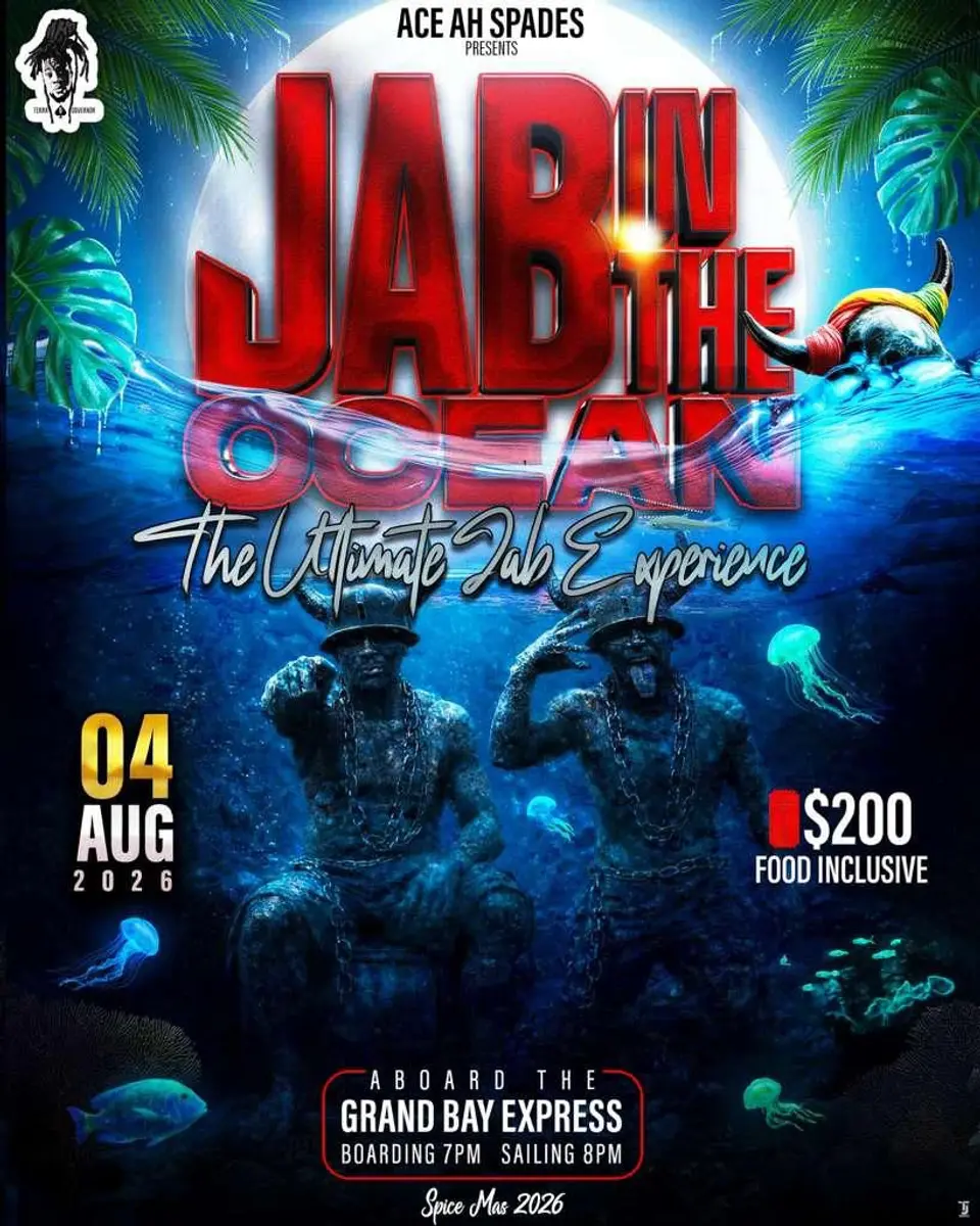 Jab in the Ocean - Night Cruise flyer or graphic.