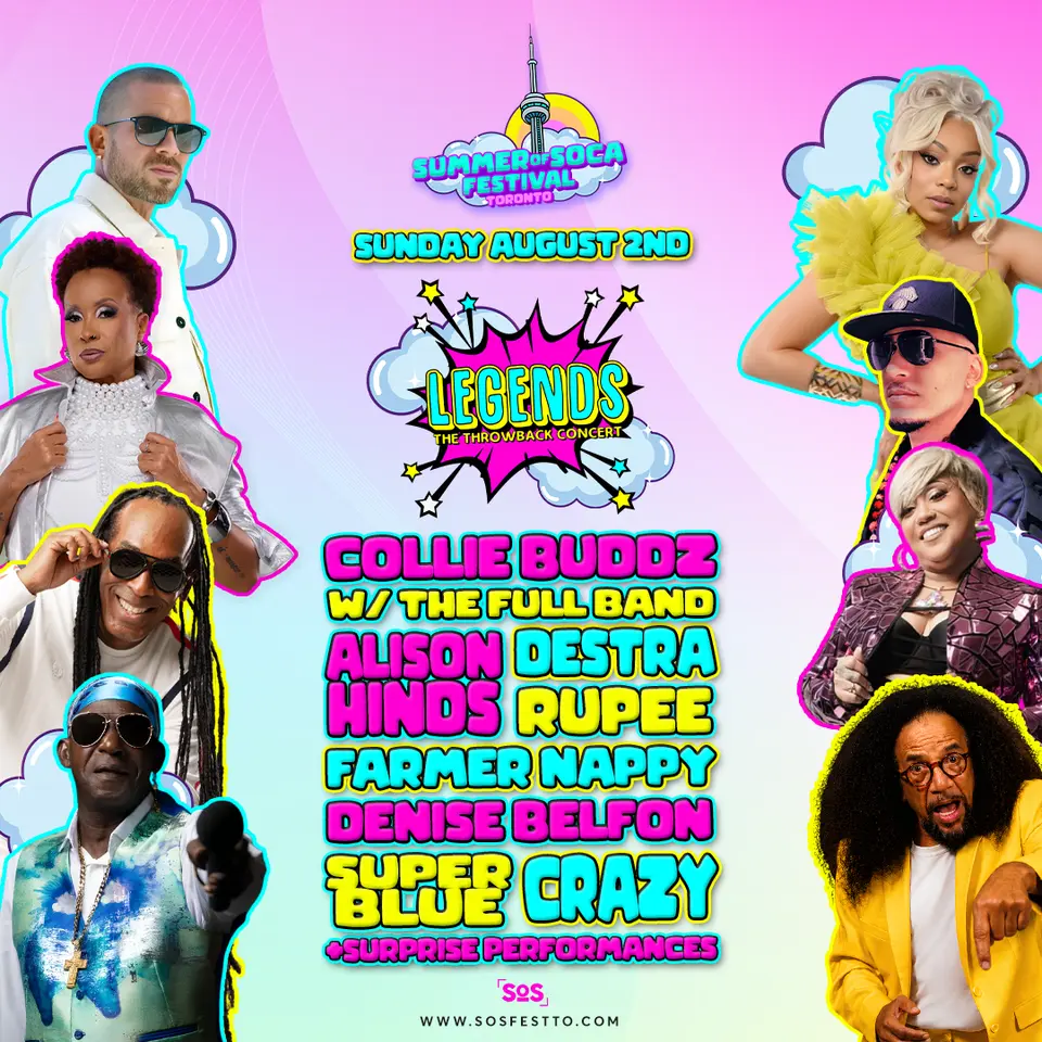 Legends - The Throwback Concert flyer or graphic.
