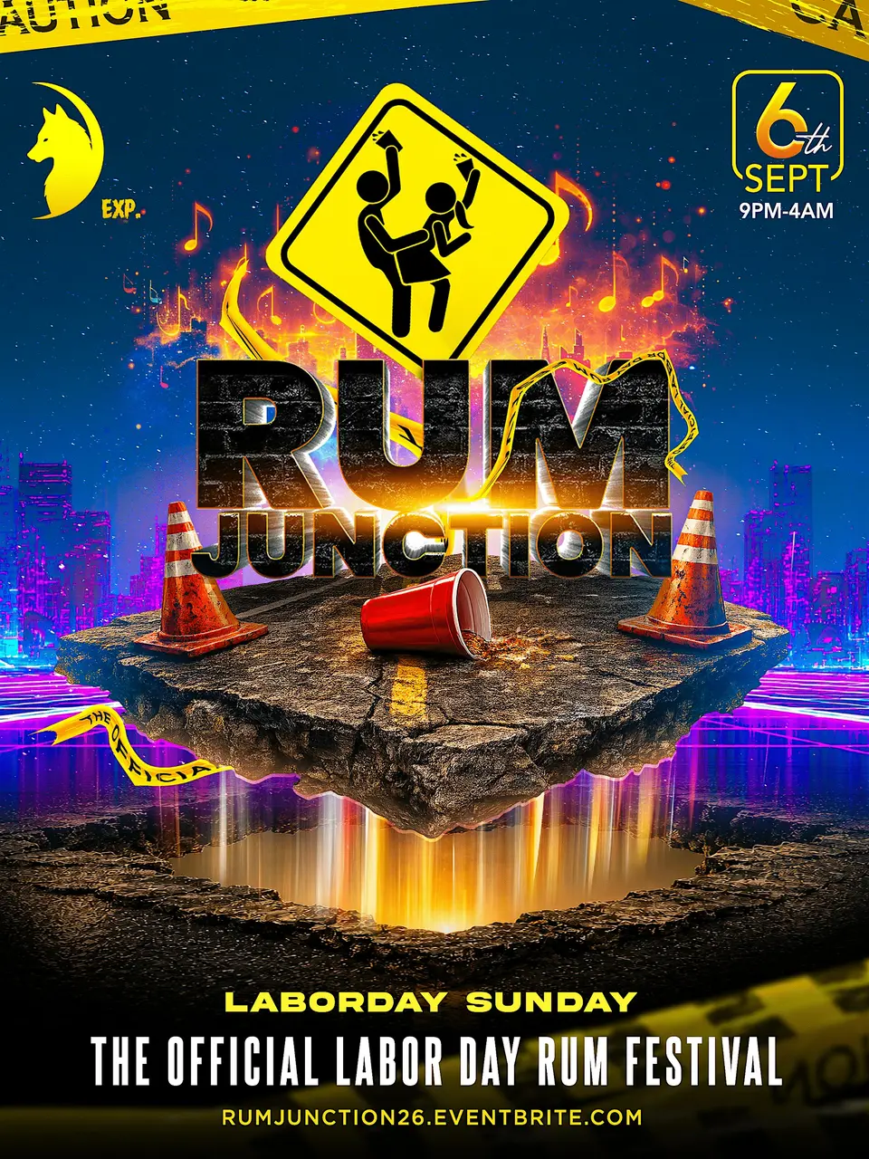 Rum Junction flyer or graphic.