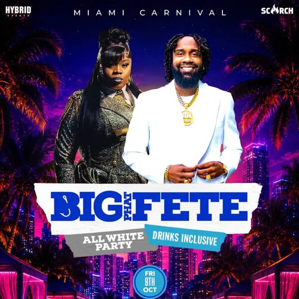 Big Phat Fete flyer or graphic.