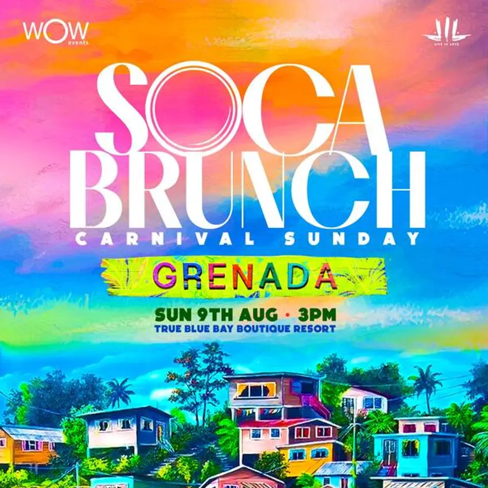 Soca Brunch Grenada flyer or graphic.