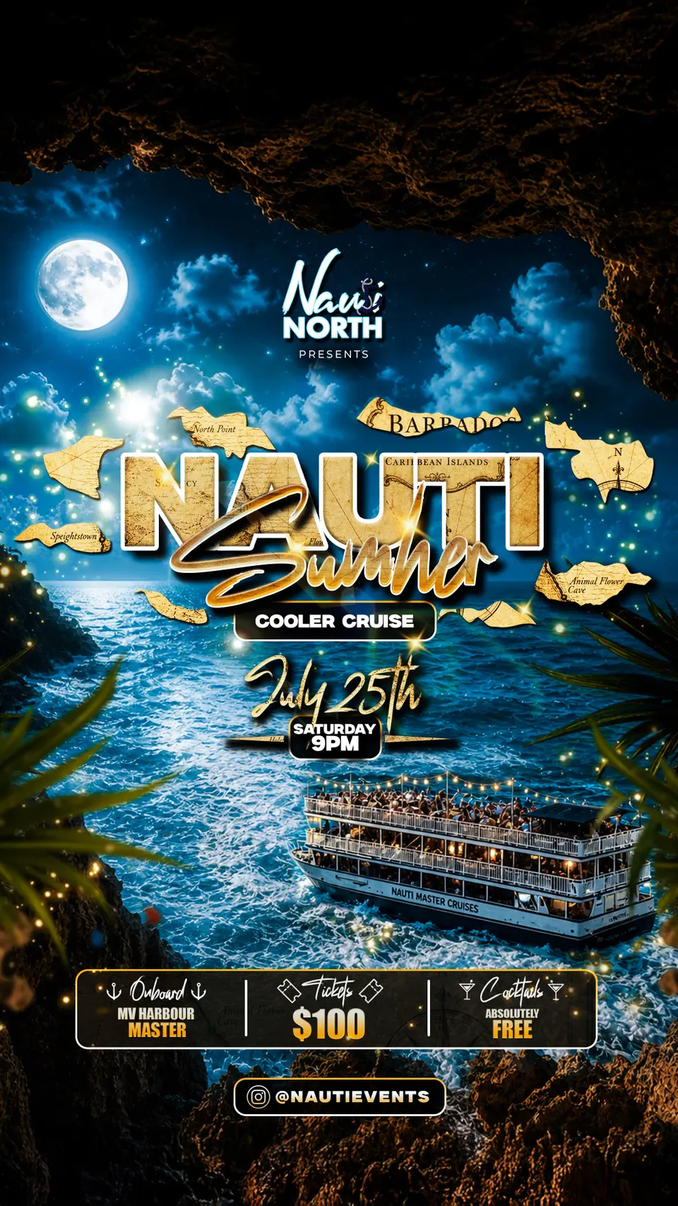 Nauti Sumherrr flyer or graphic.