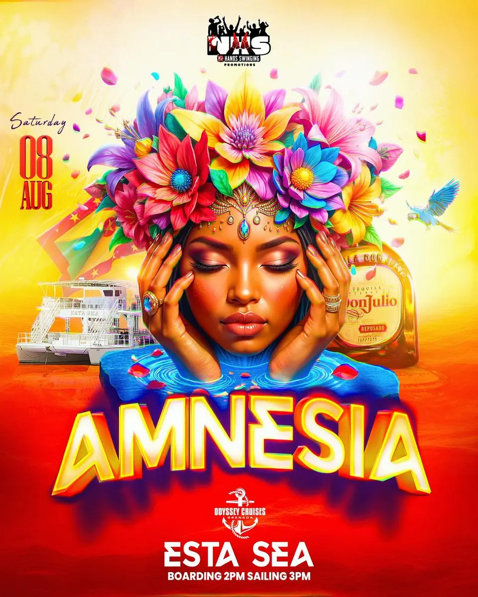 Amnesia flyer or graphic.