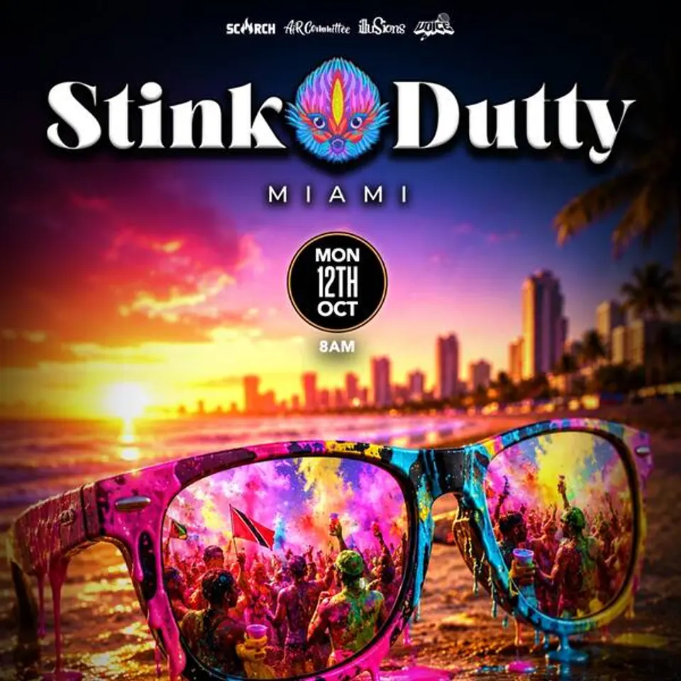 Stink + Dutty flyer or graphic.