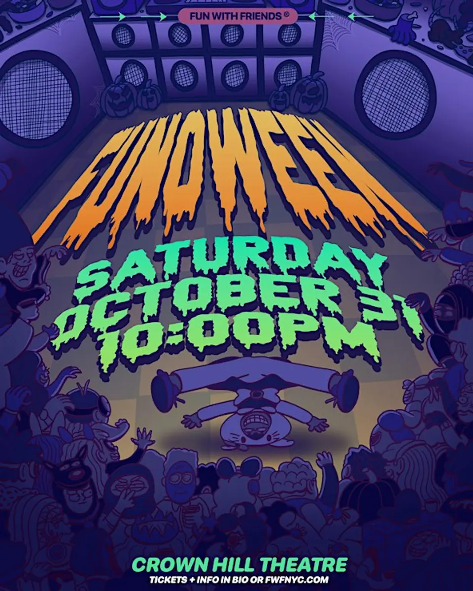 FUN-O-Ween - FUN with Friends flyer or graphic.