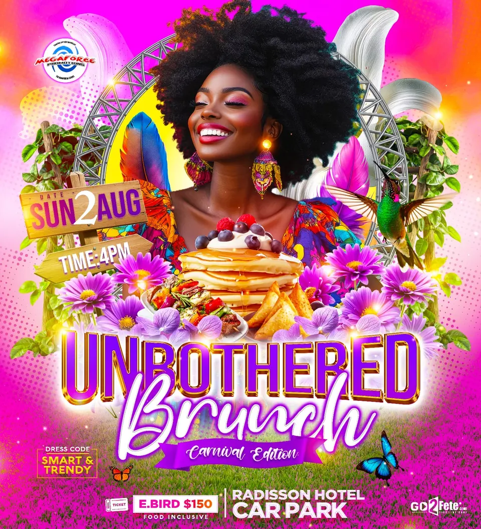Unbothered Brunch flyer or graphic.