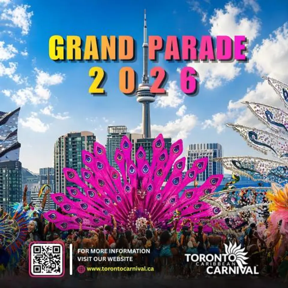 Grand Parade | Toronto Caribbean Carnival flyer or graphic.