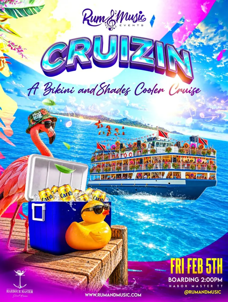 Cruizin | Cooler Cruise flyer or graphic.