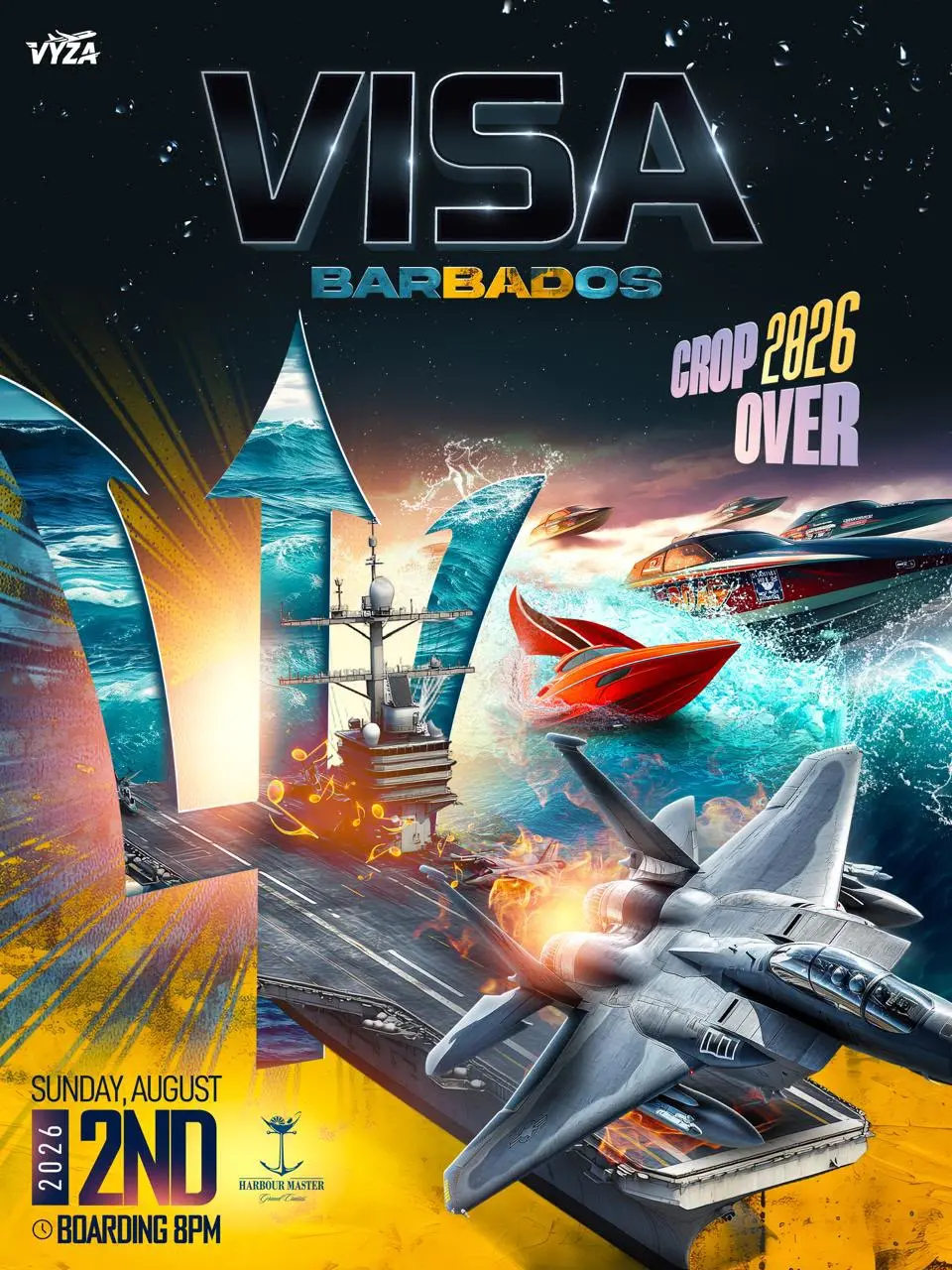 VISA Crop Over flyer or graphic.