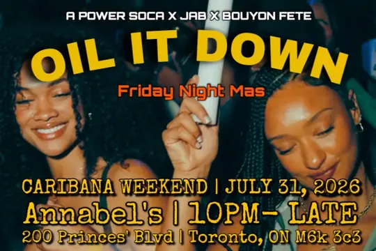 Oil It Down: Friday Night Mas