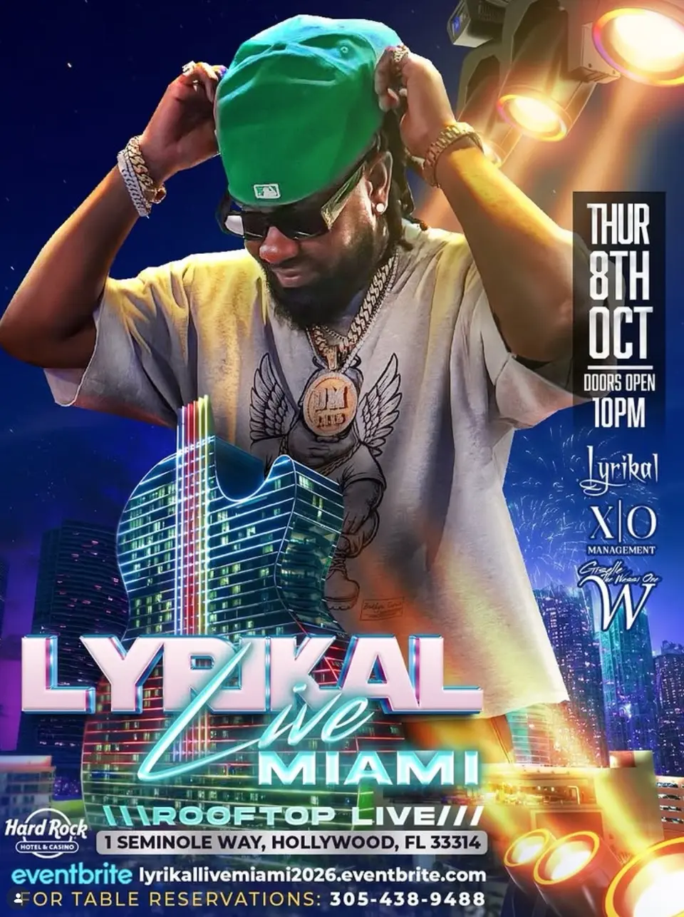 Lyrikal Live flyer or graphic.