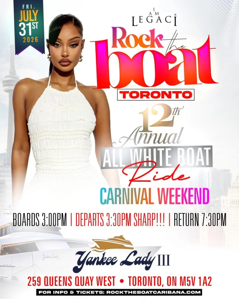 Rock The Boat: Toronto Carnival 2026 flyer or graphic.