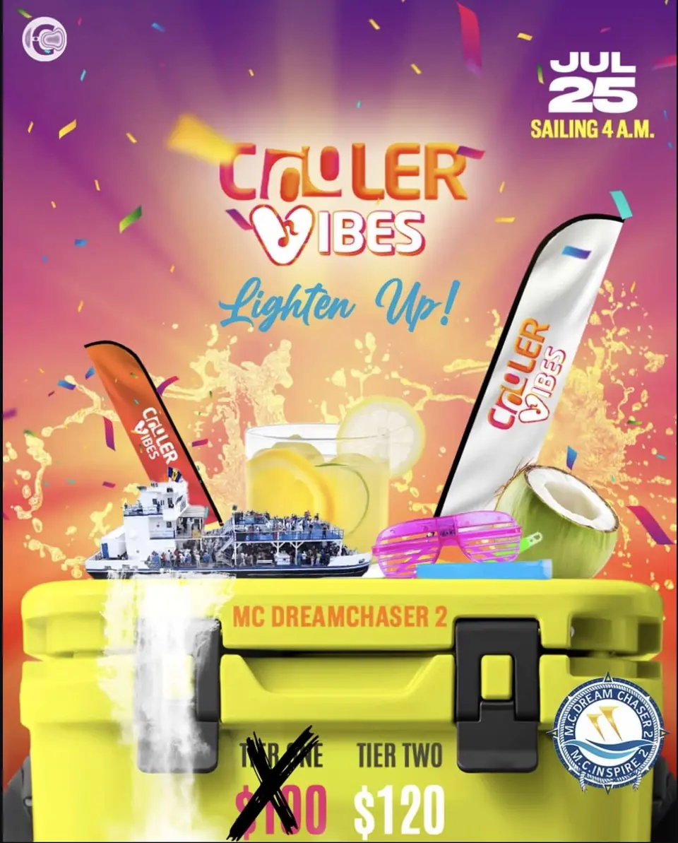 Cooler Vibes flyer or graphic.