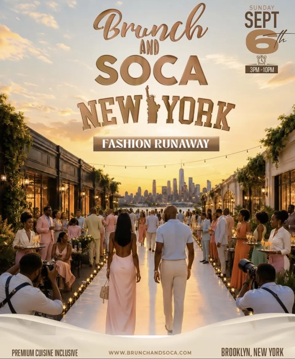 Brunch And Soca New York flyer or graphic.