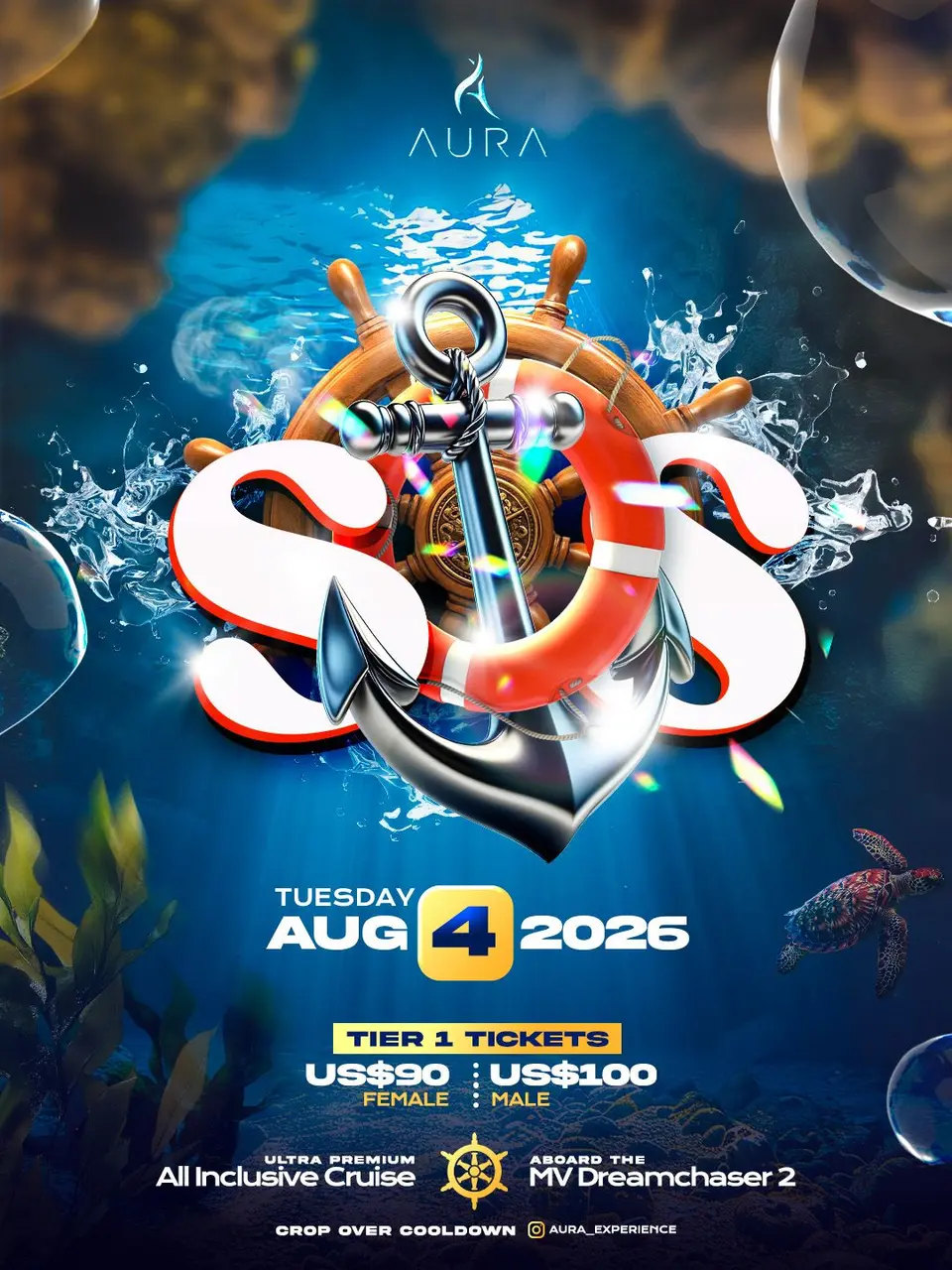 SOS flyer or graphic.