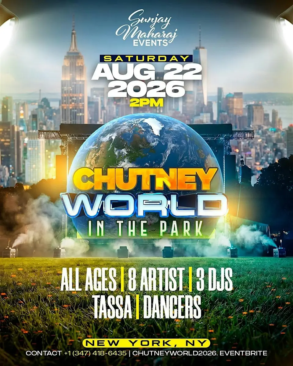 Chutneyworld 2026 flyer or graphic.