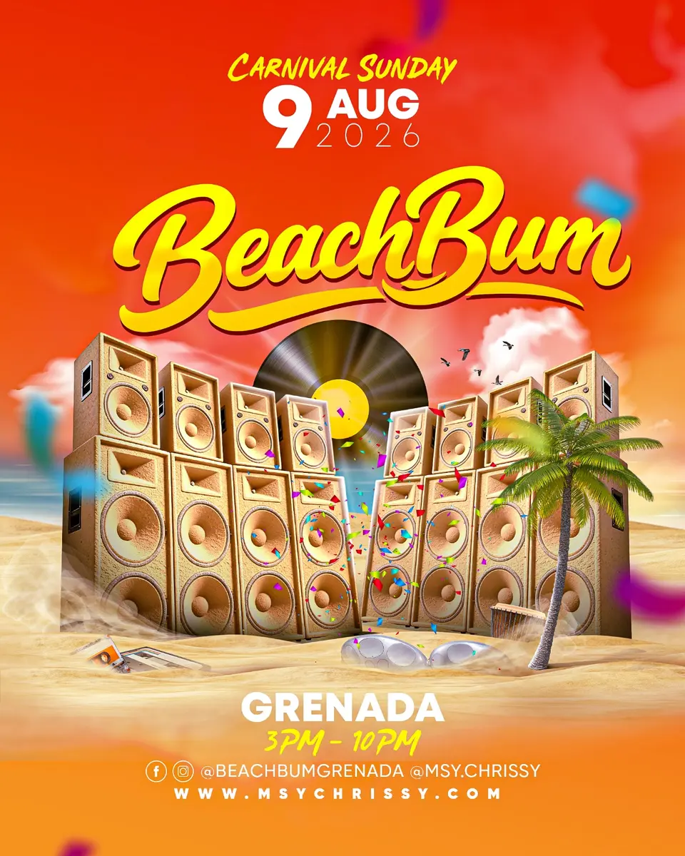 BeachBum flyer or graphic.