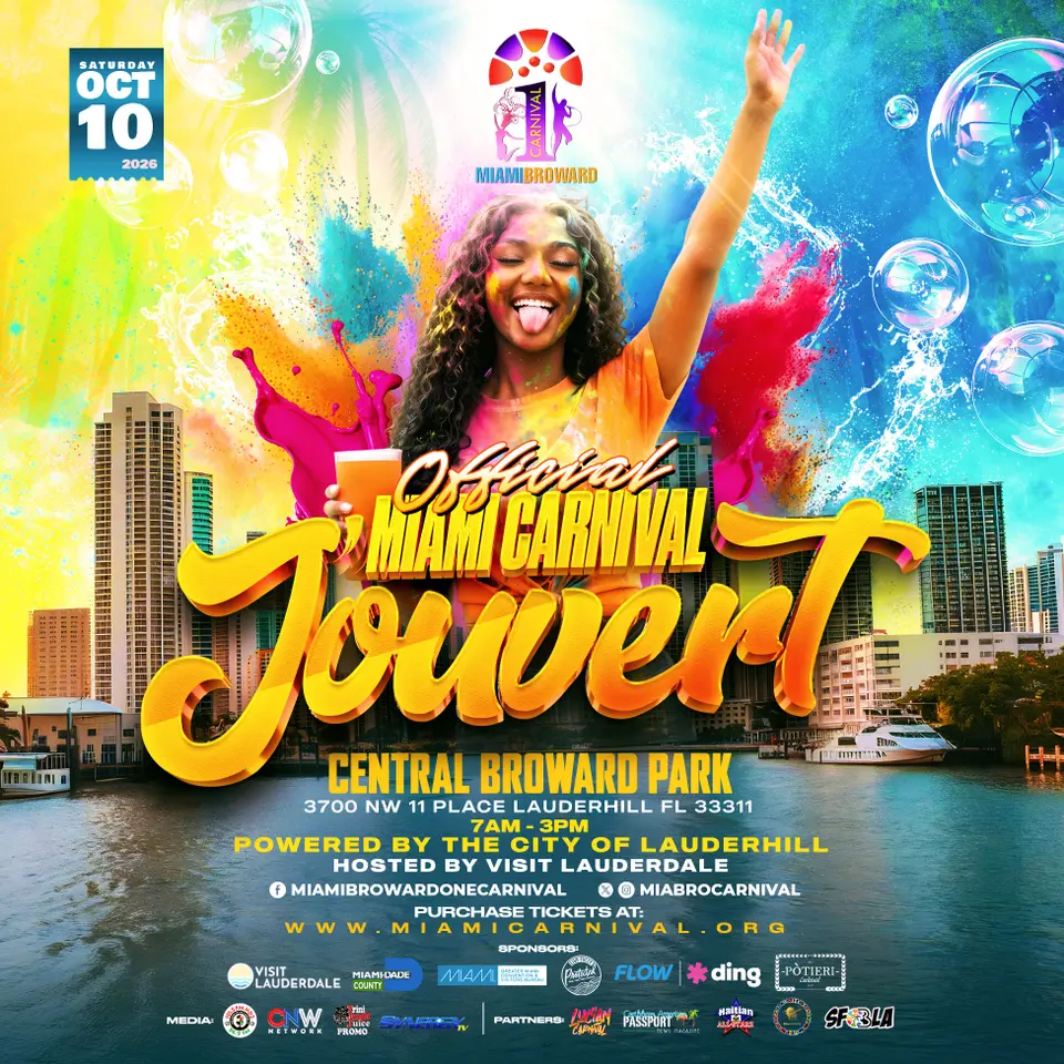 Official J'Ouvert flyer or graphic.