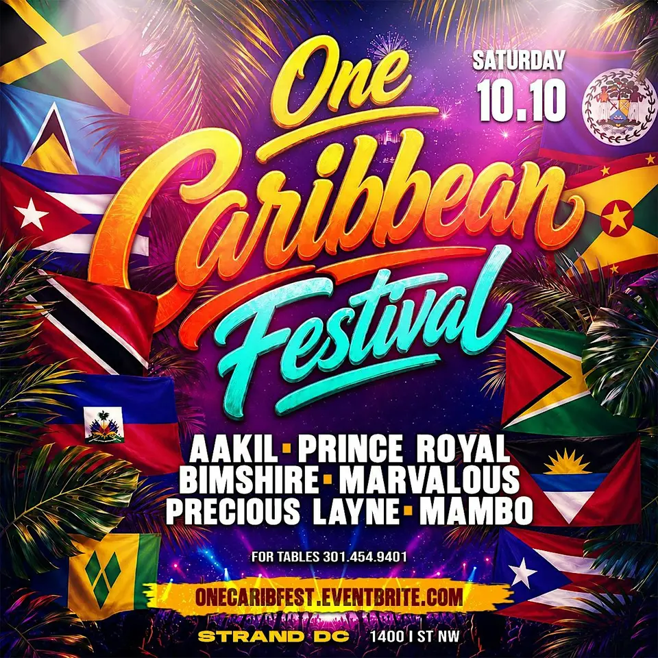 c. One Caribbean Festival: MIAMI CARNIVAL EDITION flyer or graphic.