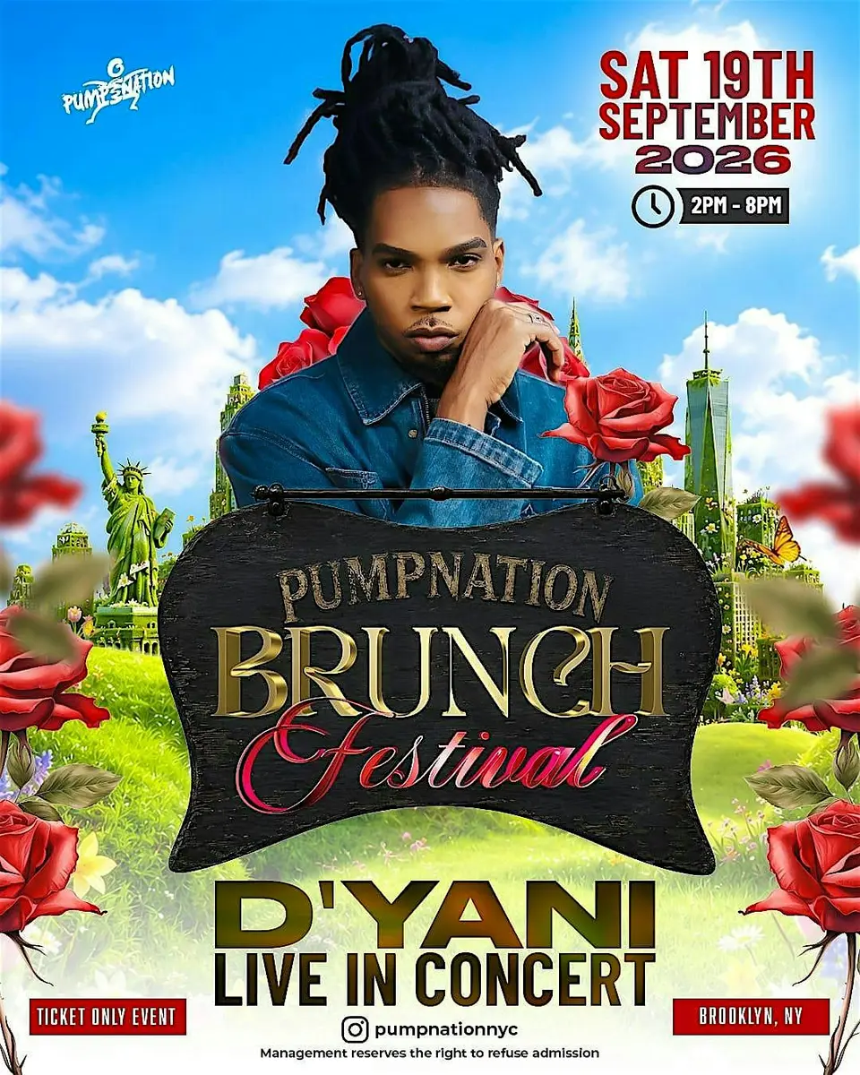 Pumpnation Brunch Festival flyer or graphic.