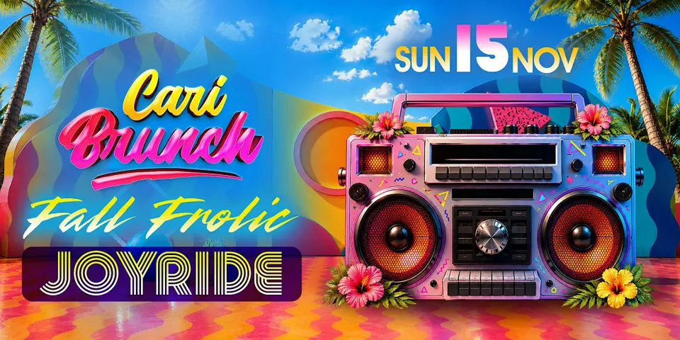 CariBrunch Fall Frolic flyer or graphic.