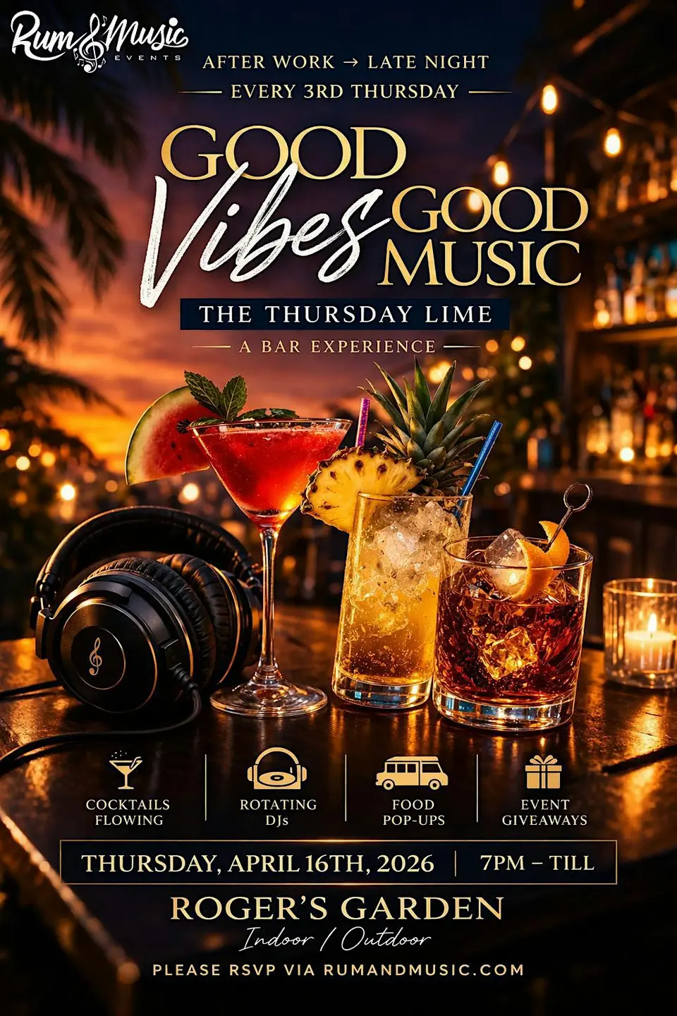 Good Vibes Good Music flyer or graphic.