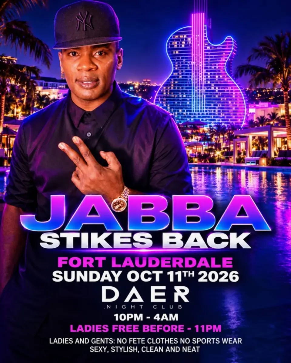 Jabba Strike Back  flyer or graphic.