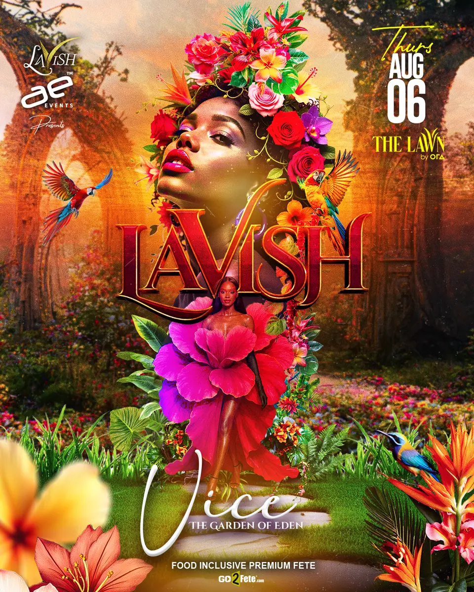 LAVISH - Vice: The Garden of Eden flyer or graphic.