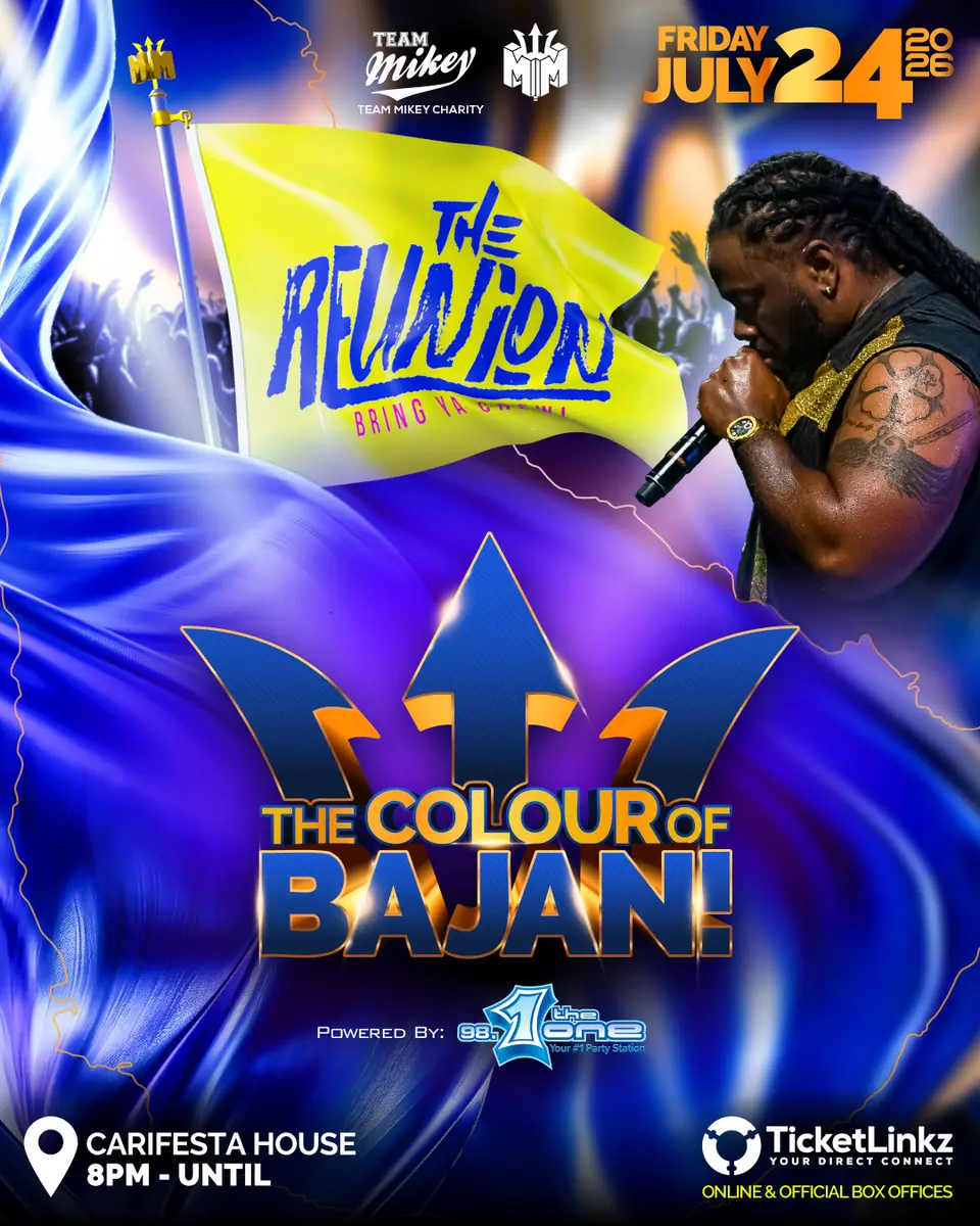 The Colour of Bajan flyer or graphic.