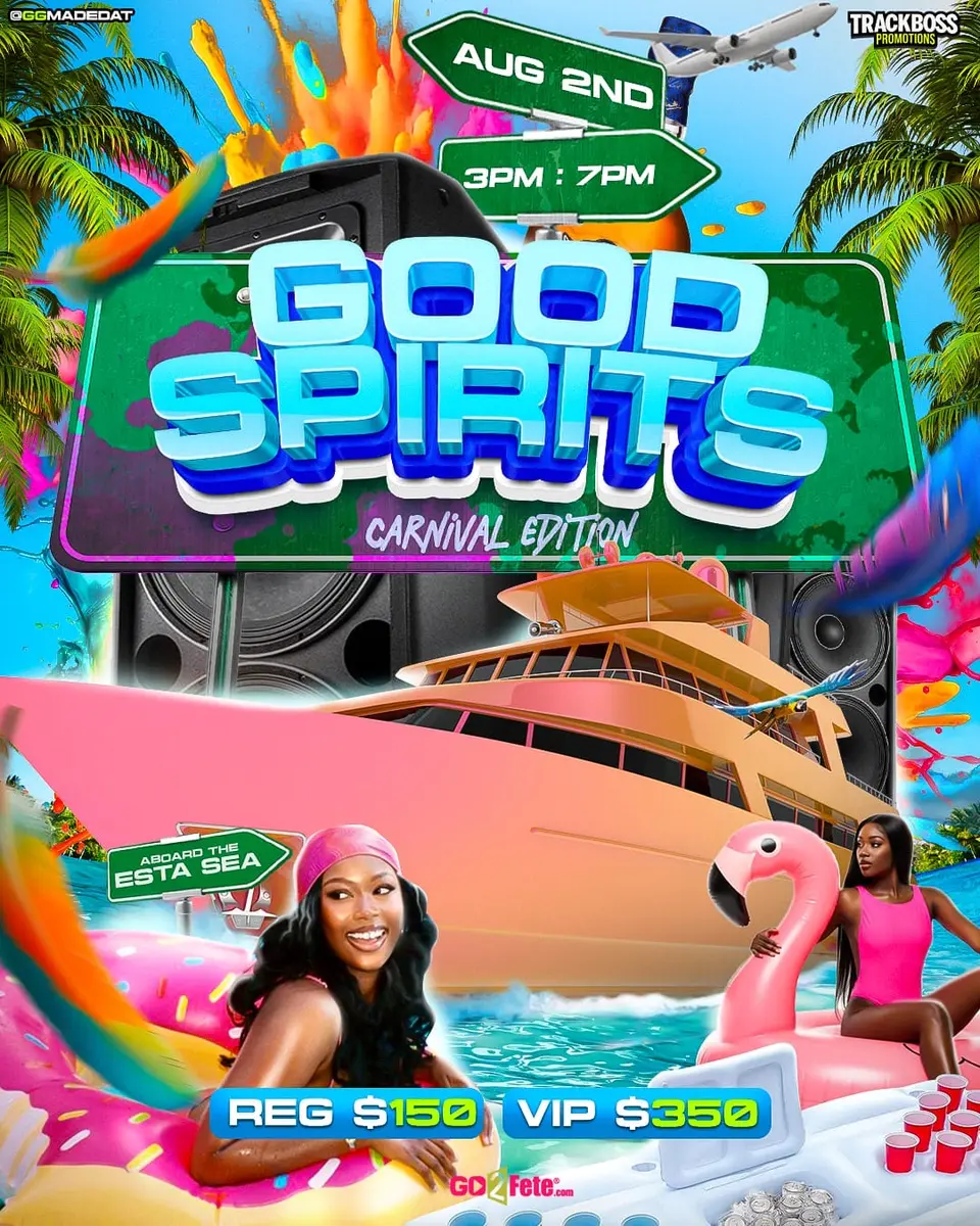 Good Spirits Carnival Edition flyer or graphic.