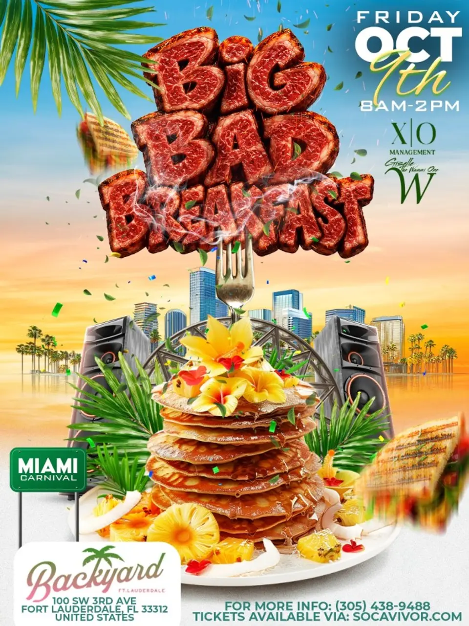 Big Bad Breakfast flyer or graphic.