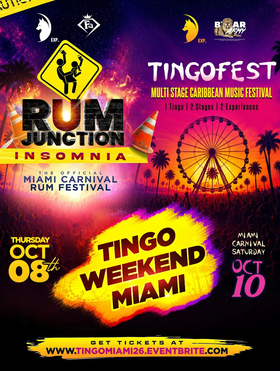 Rum Jinction InsomniaI flyer or graphic.