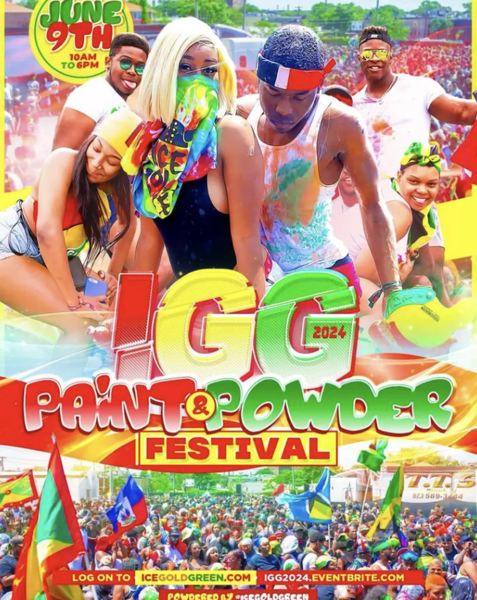 IGG: Paint Vs Powder flyer or graphic.