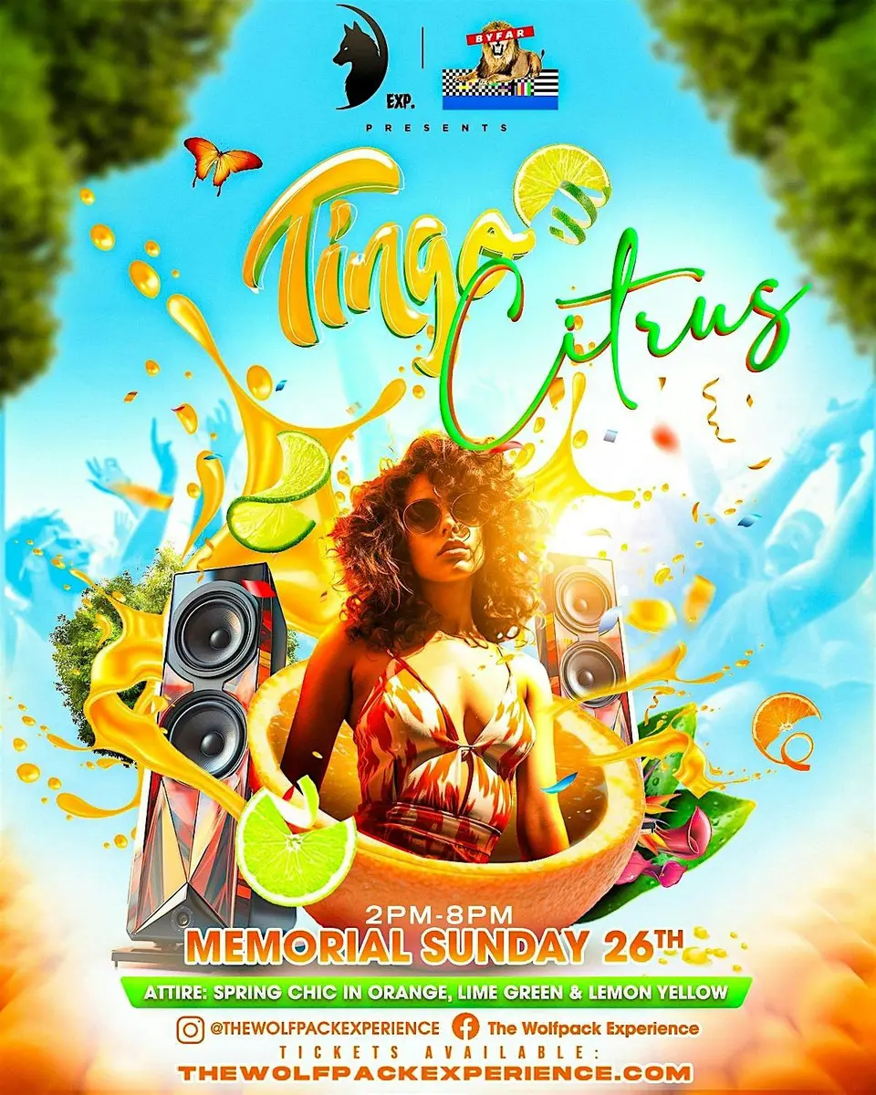 Tingo Citrus: Event 2 flyer or graphic.