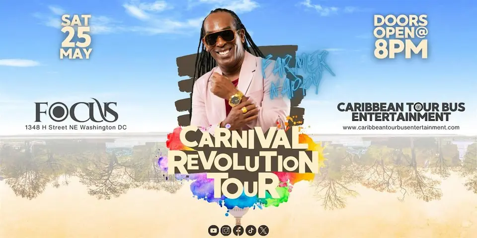 Carnival Revolution Tour flyer or graphic.