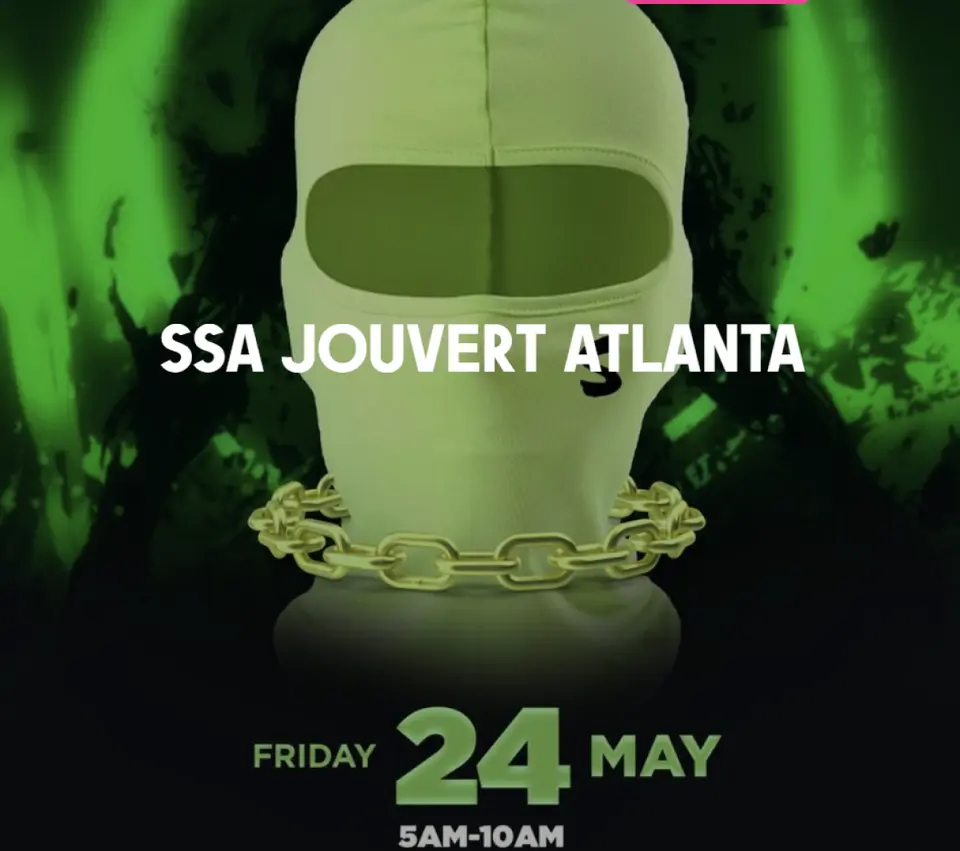 SSA Jouvert flyer or graphic.