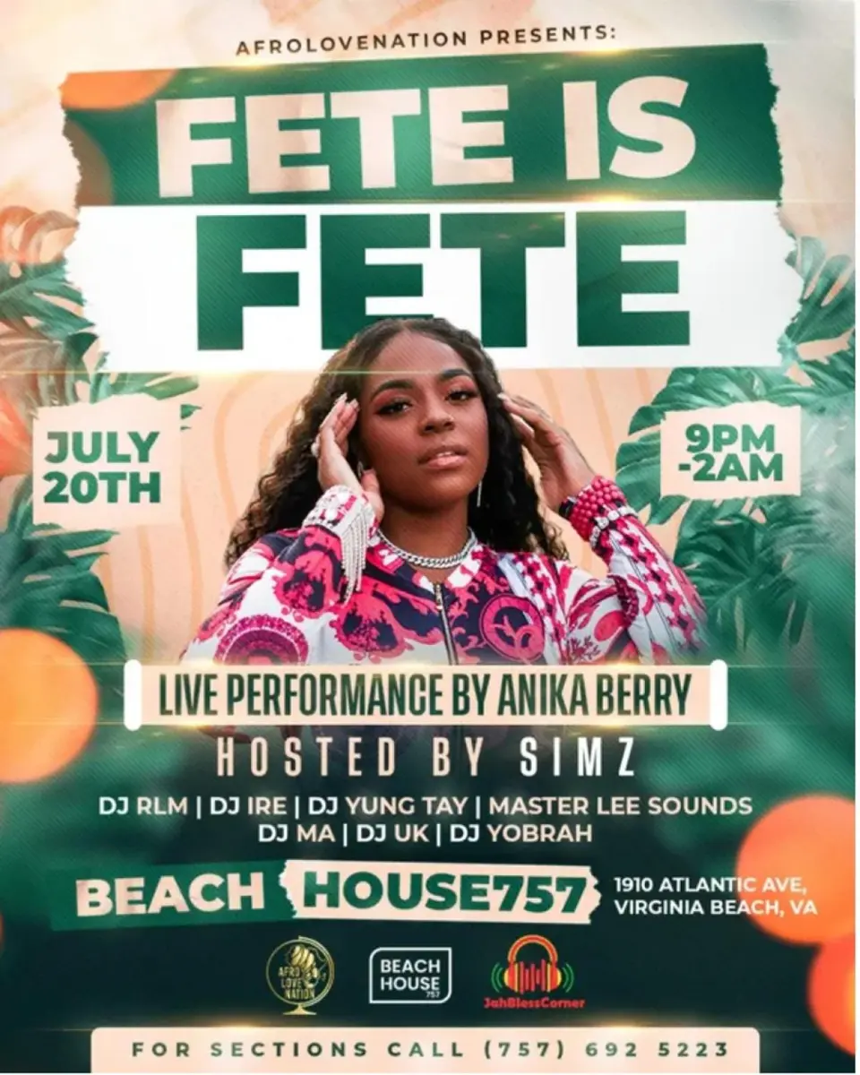 Fete is Fete flyer or graphic.