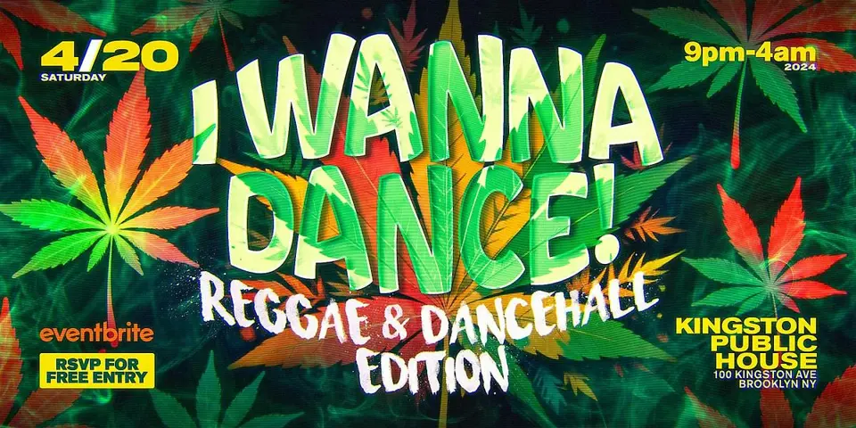 I Wanna Dance! flyer or graphic.