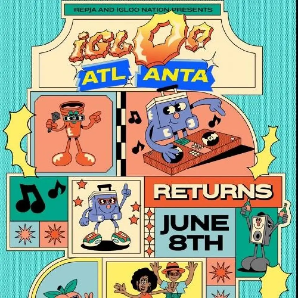 Igloo flyer or graphic.